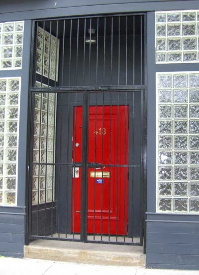 418QE Front Gate