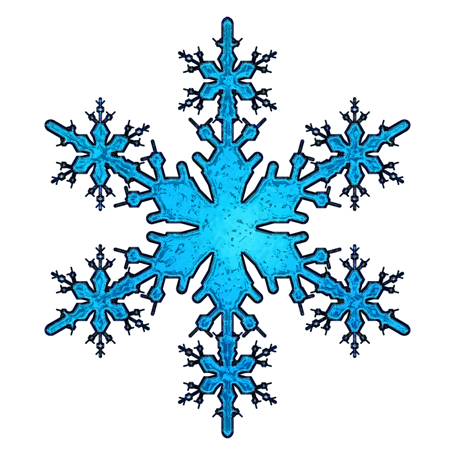 snowflake clipart transparent background - photo #28